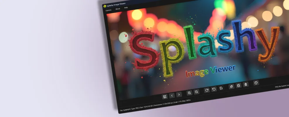 Splashy Image Viewer